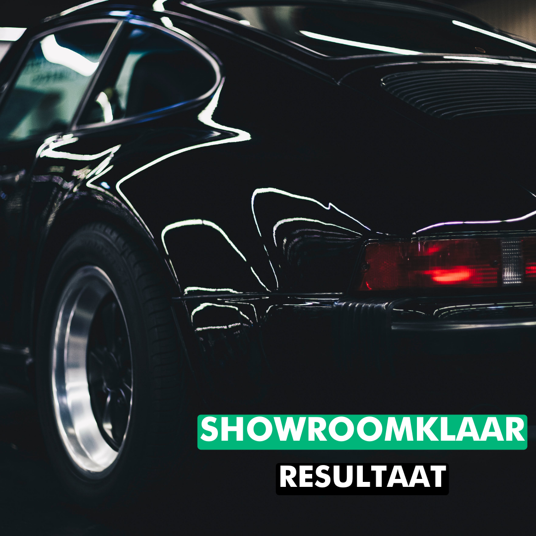 Showroom klaar resultaat, Keramische beschermende coating die drie maanden blijft zitten