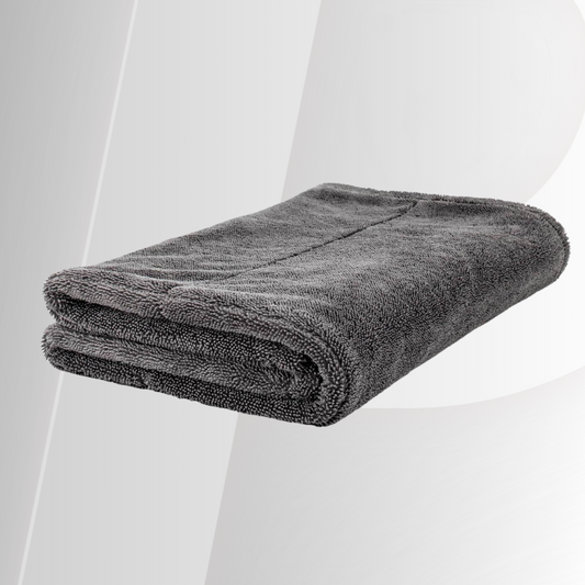 Deze droog doek maakt in 1 keer je gehele auto droog door de slub garen in de doek, van boven naar beneden drogen.