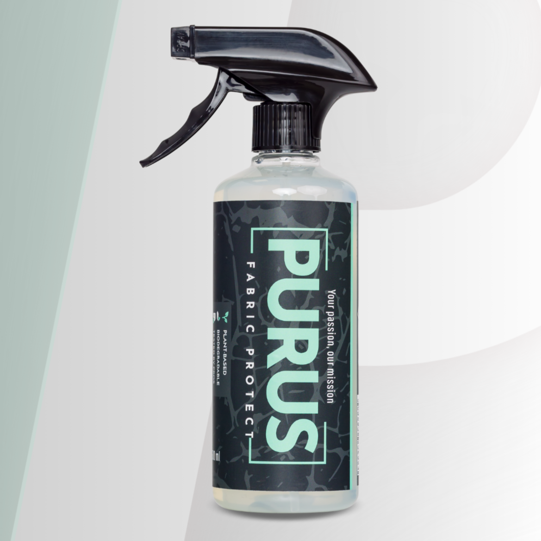 Purus Fabric Protect spray 500ml veilig voor alle materialen met frisse geur en geen strepen of vlekken