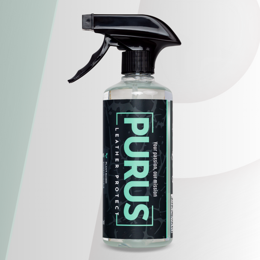 Sprayfles Leather Protect 500ml voor veilige en streeploze lederverzorging met frisse geur