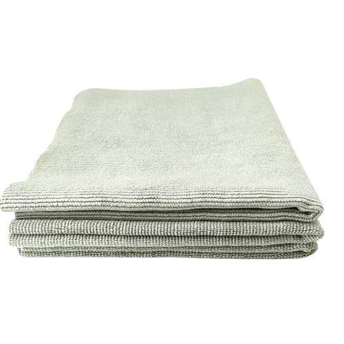 grijze Pearl Coating Towel microvezeldoek 40x40 cm 420 GSM zonder strepen of pluisjes voor auto interieur en wax applicatie
