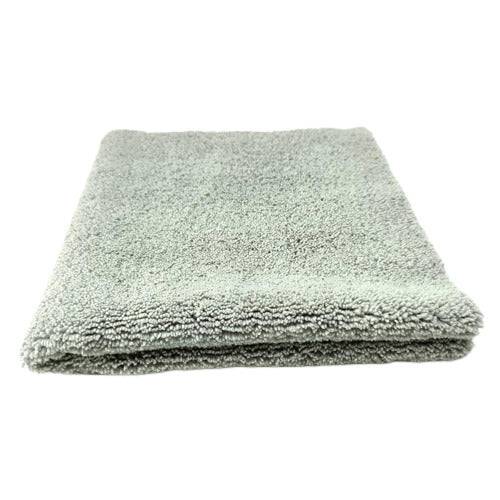 grijze zachte Multipurpose Fiber Towel microvezeldoek 40x40 cm 380GSM voor autopoetsen zonder strepen of pluisjes