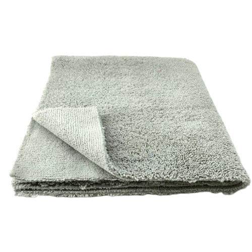 zachte grijze multipurpose fiber towel microvezeldoek 40x40 cm voor autointerieur reiniging zonder strepen of vlekken
