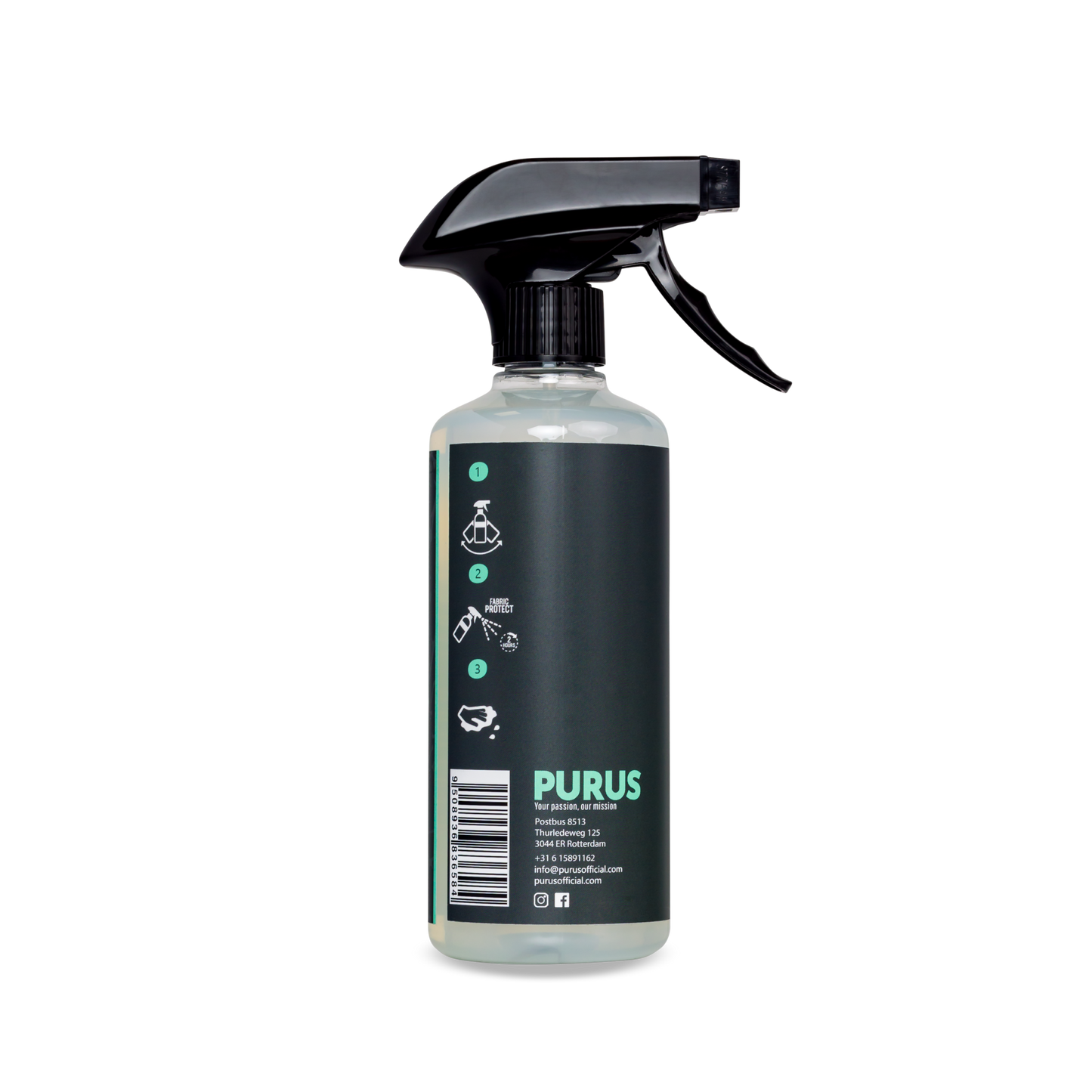 Fabric Protect spray van 500ml, veilig voor alle materialen, frisse geur, laat geen strepen of vlekken achter.
