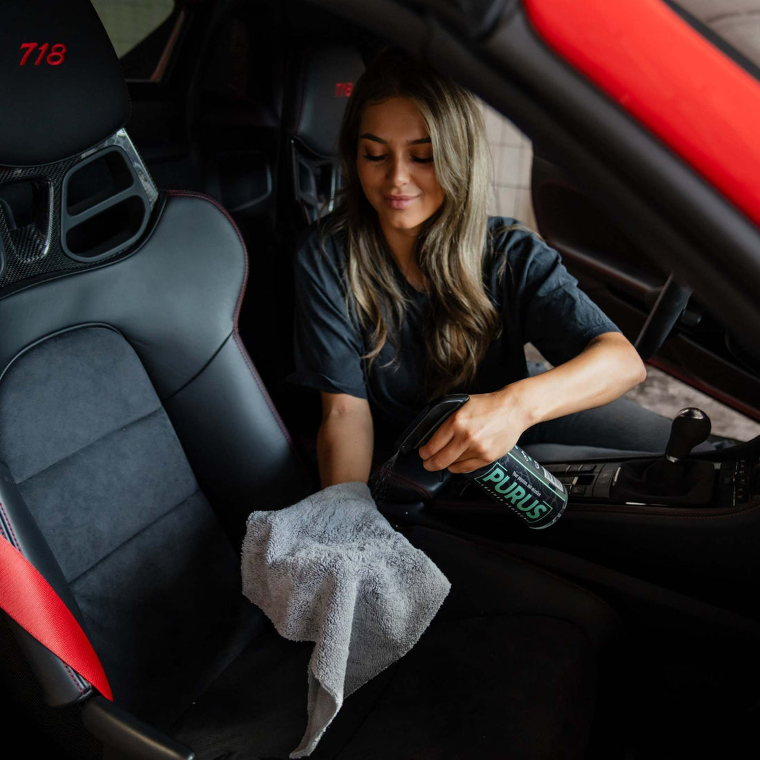 Auto interieur reinigen