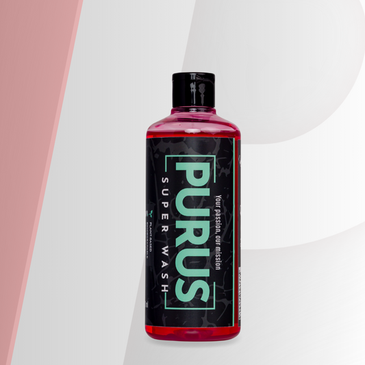 Super Wash autobeluchtingsshampoo 500ml voor glanzende, schone en ontvet voertuigoppervlakken met frisse geur